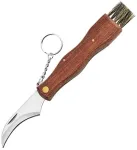 Ikopfln peilis grybams su &scaron;epetėliu, kempine, butelių atidarytuvu, mažas ki&scaron;eninis peilis
