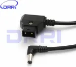 Drri 5.5x2.1mm dc į dtap maitinimo kabelis, skirtas atomos shogun monitoriui/ninja inferno (alkūninis dc kabelis)
