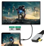 Cy 90 laipsnių kampu Micro Hdmi 2.1 Hdtv kabelis itin plonas 8k 4k itin lankstus plonas A tipo į D tipo kabelis kamerai Hdtv 50cm