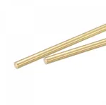 Žalvarinis strypas 5mm x 450mm, apvalus, 2 vnt. - modeliams ir amatams