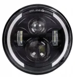 7 colių led priekinis motociklo žibintas 150w 7 colių reflektorius