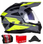 Motociklininko &scaron;almas Ls2 Mx702 Pioneer Ii Namib H-v Atv Quad Cross Enduro