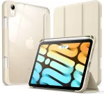 Jetech dėklas Ipad mini 7/6 kartai su pie&scaron;tuko laikikliu, permatomas