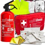 Gesintuvas Ogniochron 1kg 5 metai Vaistinėlė Din13164 At&scaron;vaitinė Liemenė Rinkinys