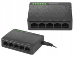 5 prievadų switch'as 10/100 Mb/s Lanberg