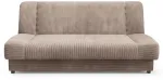 Mebel Elite Sofa-lova PIANO su patalynės dėže, 190 &times; 92 cm, smėlinė