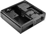 Silverstone Sst-ml07b - Milo Slim Htpc Mini-itx kompiuterio korpusas, juodas