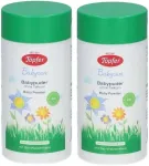T&ouml;pfer Babycare pudra be talko, 2 pakuotės (2 x 75 g)