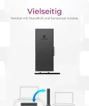 Icybox Ib-dk2241ac universali doko stotis ne&scaron;iojamam Kompiuteriui/pc