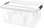 Siena Home Anzio dėžė daiktams 21 l, 4 vnt. rinkinys