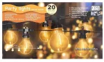 Sodo girlianda 13,5 m skaidrūs lemputės / 20 Led 230v