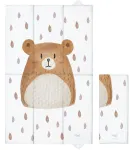 Sulankstomas vystymo kilimėlis Ceba Baby Basic Bear Buddy, 50 &times; 80 cm