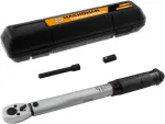 Sukimo momento raktas 5-25 Nm, 3/8" adapteris, 1/4" prailgintuvas