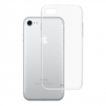 Dėklas 3MK Armor Case Ekrano apsauga, Apple, iPhone 7/8, TPU, Skaidrus