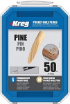 Mediniai skylių kai&scaron;čiai KREG P-PIN, 50vnt.