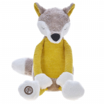 Beppe Pliu&scaron;inis žaislas - lapė "Axel", 27 cm, geltonos spalvos