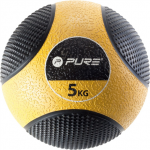 Pure2Improve | Medicine Ball, 5kg | Juodas/Geltona