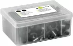 Hikvision Flop kabelio laikiklis apvalus JUODA Goobay 100x 7mm