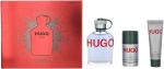 Hugo Boss HUGO Man rinkinys vyrams (EDT, 125 ml + dezodorantas, 75 ml + du&scaron;o gelis, 50 ml)