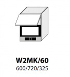 Extom Pakabinama spintelė Sidabrinis W2 MK 60