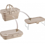 Eu Sandelis Sulankstomas pikniko krep&scaron;ys - stalas 3in1