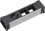 Bachmann maitinimo juosta, 1 lizdas, juodas