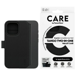Panzer Glass Care by PanzerGlass Feature Tango 2in1 Atverčiamas Apple iPhone 16 Pro 6.3" MagSafe dėklas telefonui juodos spalvos 1330