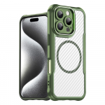 Hurtel Leading Series MagSafe silikoninis Apple iPhone 16 Pro Max - dėklas telefonui žalios spalvos