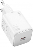 Telefono įkroviklis Hoco USB C QC PD 20W N40 baltas