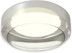 Lubinis &scaron;viestuvas 24W LED pavir&scaron;inis &scaron;viestuvas SOLERA, juodos/baltos/dūmų sp., 3000/4000K, 01-3589