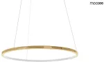 20W LED pakabinamas &scaron;viestuvas RING SLIM 40, aukso sp., 3000K, su nuotolinio valdymo pulteliu, dimeriuojamas