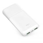 Powerbank Puro DAILY 10 PLUS 10000mAh 2x USBA / 1x USB-C 22,5W - balta