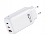 Quick Greitas QG-311 GaN įkroviklis 2x USB-C / USB 65W