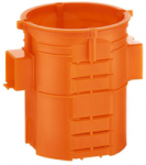 Simet 33008008 Įleidžiamoji dėžutė, ypač gili (80 mm), oranžinė S60GF 33008008 /35 vnt./