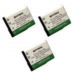 3x Fujifilm NP-45 akumuliatorius 1200 mAh