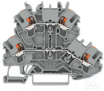 Wago 2 PAKOPŲ JUNGTIS: L/L 2202-2201 PILKA