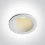 3W LED įleidžiamas &scaron;viestuvas, baltas, 3000K, 10103J/W/W