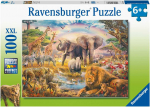 Dėlionė puzzle ravensburger 100 pcs primitive nature