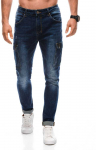men's cargo pants p1408 - denim