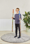Plus-Plus Mini konstruktorius &ndash; 520 det., neoninių spalvų, 1 m vamzdelis