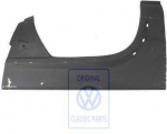 Vag Derby Mk2 Polo Mk2 &Scaron;oninės Sienos Remonto Plok&scaron;tė Originalus 867809843