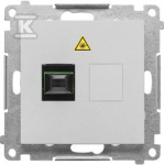 Kontakt Simon GN.1-KR.ŚW.OPT.SC/APC ALU.MAT SIMON55