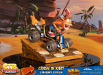 First4Figures &bdquo;Crash Team Racing&ldquo; su nitro degalais varoma RESIN statula