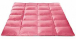 Rožinė puspūkio antklodė, 160x200 cm, 2kg, 100% medvilnės užvalkalas, natūralus žąsų plunksnų užpildas, drėgmę sugerianti izoliacija, &scaron;ilta patalynė