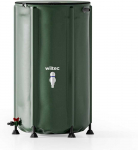 Wiltec surenkama lietaus vandens talpa 250 l, PVC 1000D, su čiaupu, 60 &times; 88 cm