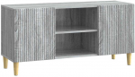 TV staliukas Televizoriaus spintelė Pilka sonoma ąžuolo 102 x 34,5 x 50 cm