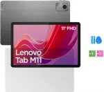 4kom.pl Grūdintas stiklas skirtas Lenovo Tab M11 K11 10.95 11 - ochrona ekranu 9H, pełne pokrycie, oleofobowe