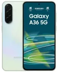 Samsung Galaxy A36 17 cm (6,7") Dual SIM Android 15 5G USB Type-C 6 GB 128 GB 5000 mAh Žalio citrinos spalvos