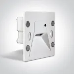 3W LED sieninis įleidžiamas vidaus/lauko &scaron;viestuvas, baltas, 2500/2800/3000/3500/4000K, IP65, 68000B/W/V