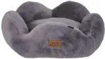 Nordic paws - Flora Plush Dog Bed - Pilkas - Medium